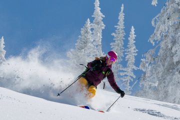 Park City Powder Cats: Brigita im Powder © Park City Powder Cats